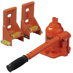 ProPlus 360239 Kojack hydraulischer Caravanheber mit Wasserwaage