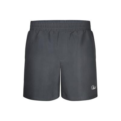 Badeshorts SIKSILK "SikSilk Swim Shorts", Herren, Gr. XS, US-Größen, grau, 100% Polyester, Badehosen Badeshorts