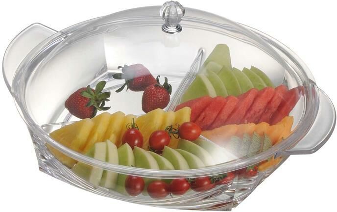 Tirolix Antipastiera Tonda con Coperchio 36 cm Show