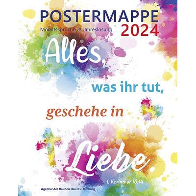 Postermappe 2024, Nonbook von , Agentur d. Rauhen Hauses