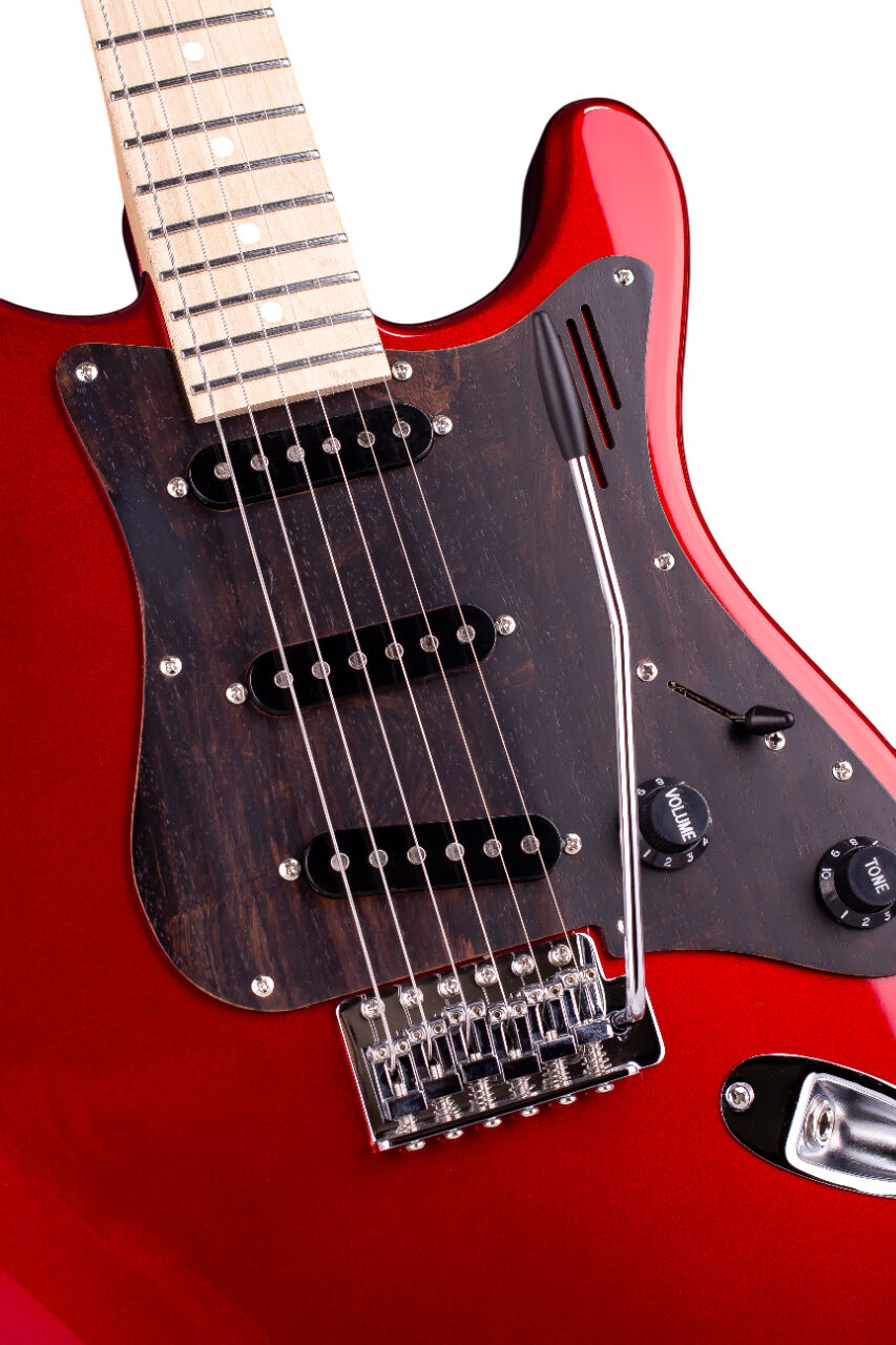 Magneto Guitars Magneto US-1200 Candy Red Guitarra Elétrica Versátil com Saco