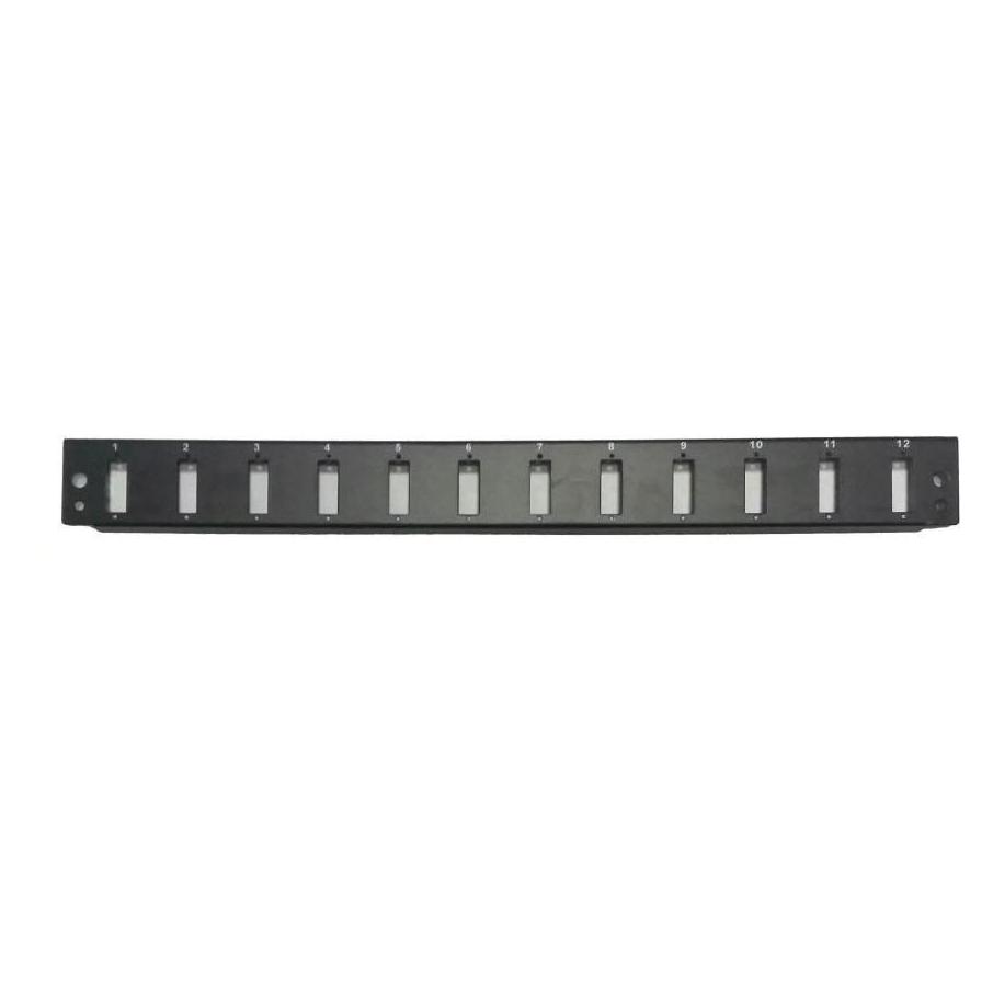 OEM Čelo optické vany 12xSC duplex pro OPVANA1UN-BLACK (Diverse) (OPC-12SCDBK)
