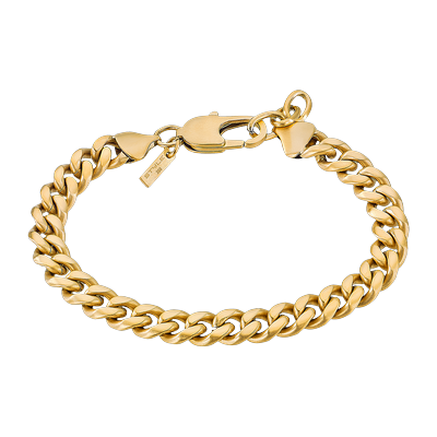Armband LOTUS "Urban Man", gold (gelbgoldfarben), Armbänder, Herren, 21cm, Edelstahl, Armband
