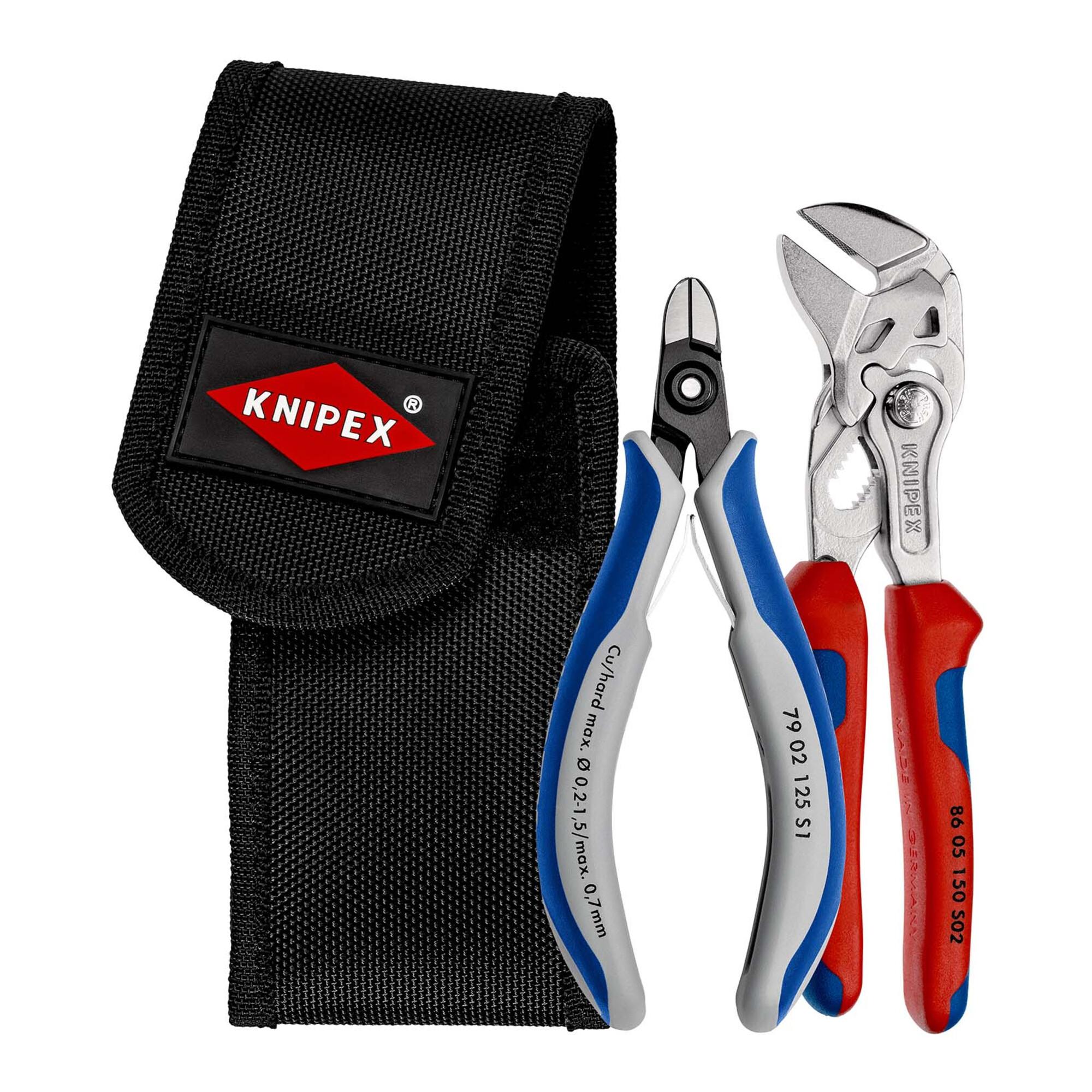 KNIPEX 00 19 72 V01 Kabelbinder-Trennset 1 x 86 05 150 S02, 1 x 79 02 125 S1 175 mm)