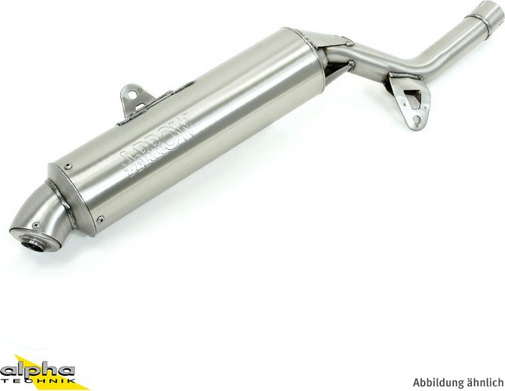 ARROW Auspuff PARIS-DAKAR für Yamaha XTZ750 Super Tenere 1989-1994, Edelstahl
