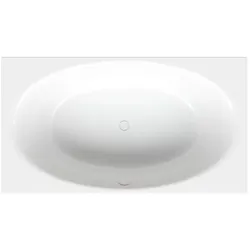 Bette BetteEve Badewanne 6042-000PLUS 180x100x45cm, Glasur, weiß