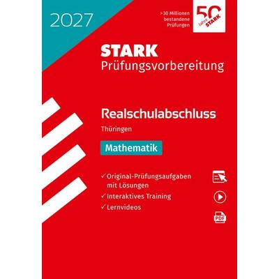 STARK Mathematik - Realschulabschluss 2027 Thüringen - Prüfungsvorbereitung, Set von , Stark Verlag GmbH, 978-3-8490-6795-3