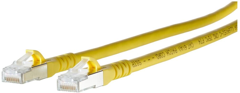 BTR NETCOM Patchkabel S/FTP ge 0,5m Cat.6A 1308450577-E ; Metz Connect)