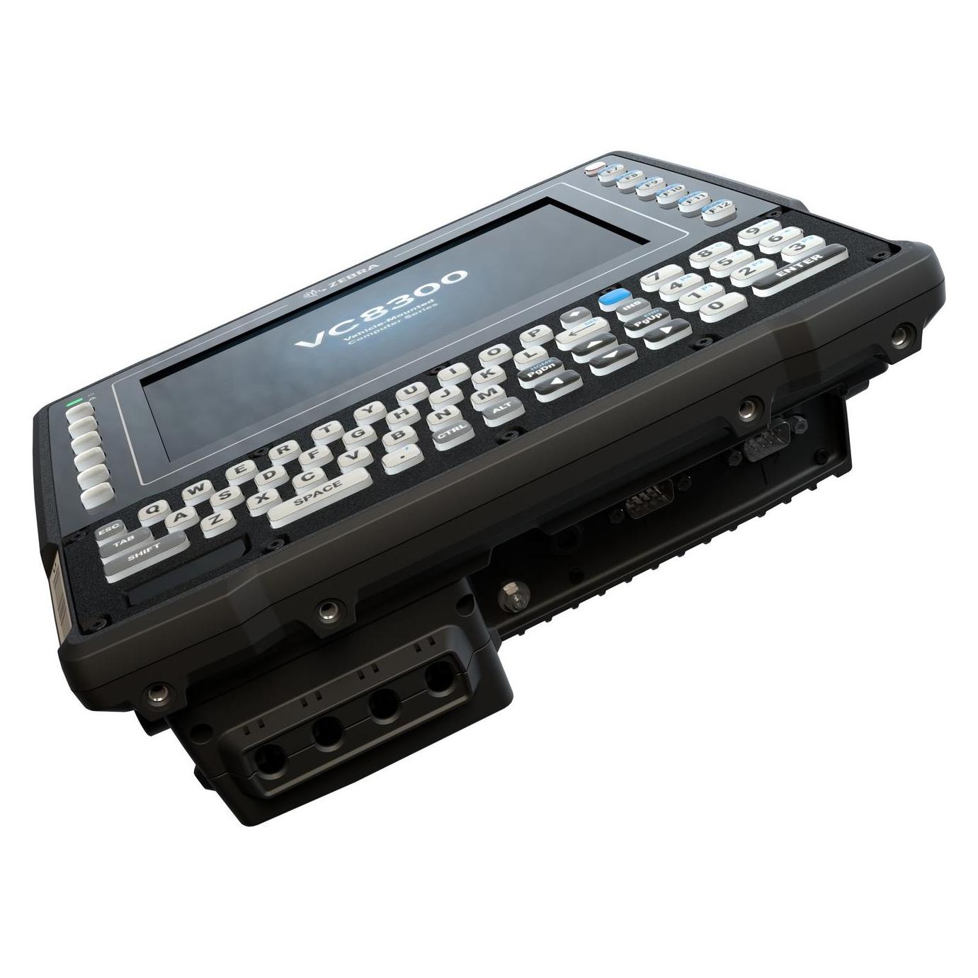 Zebra VC8300 Handheld Mobile Computer 25,4 cm (10" ) 1024 x 768 Pixel Touchscreen 3,7 kg Schwarz (1D-Barcodes, 2D-Barcodes) (VC83-10SSCNBAABA-I)