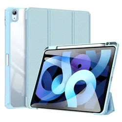 Eco-Leather Tablet-Ledertasche für iPad Pro 11" 2024 mit Smart-Sleep Funktion Stifthalter Blau