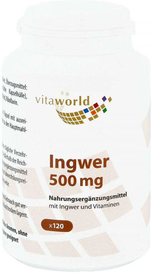Ingwer Kapseln 500 mg