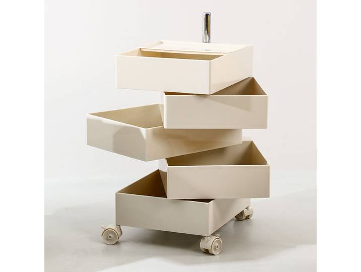 Armoire de rangement multifonctionnelle OMGD, armoire de rangement mobile populaire sur Instagram, armoire de rangement rotative