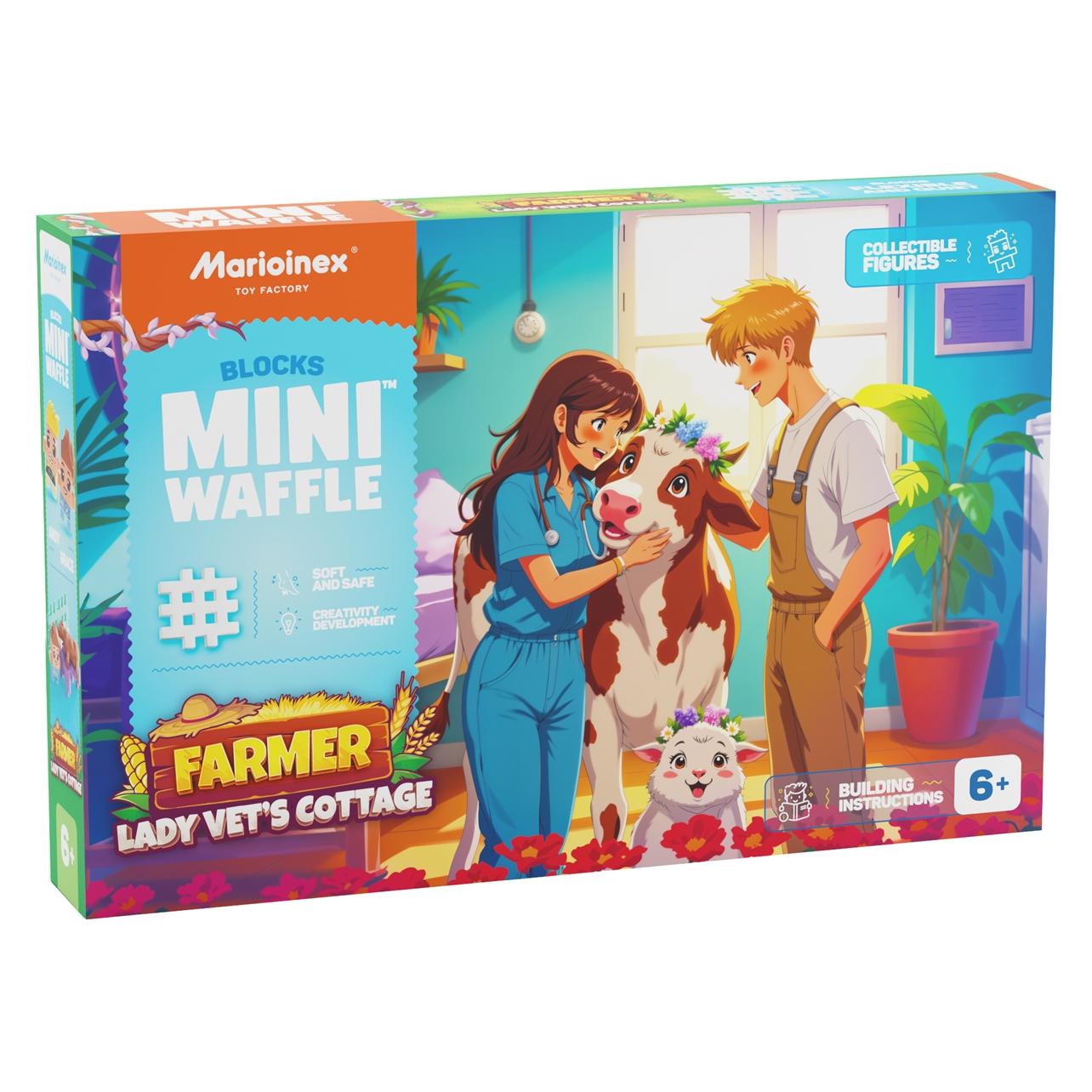 Marioinex Mini Waffle Farmer Das Haus der (907580)