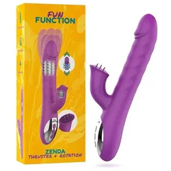 Fun Function, Vibrator, Rabbitvibrator "Zenda Thruster & Rotation"