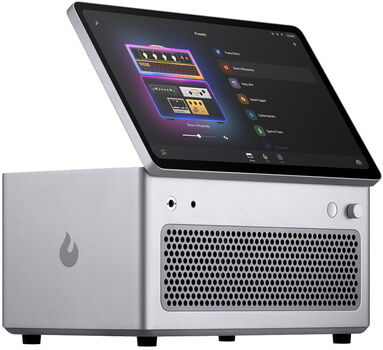 Lava Music Studio Desktop KI Amp Silver