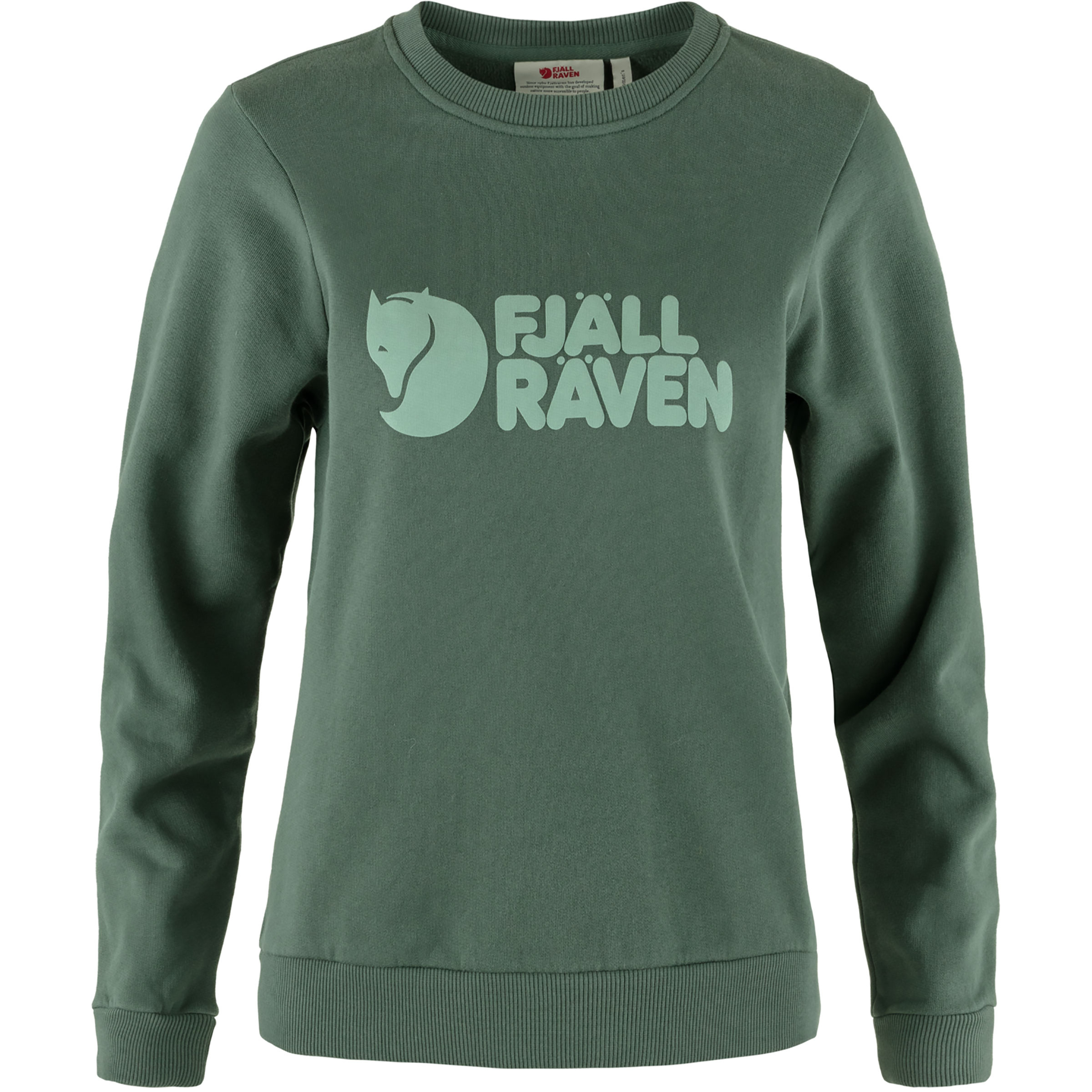 Fjällräven Logo Damen Pullover gruen Größe S Lifestyle