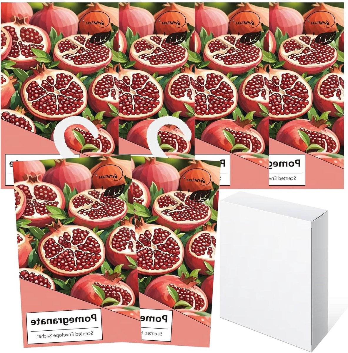 Set van 6 Geurzakjes voor de Kledingkast - Hangend Kastparfum voor het Verfrissen van Kleding - Multi