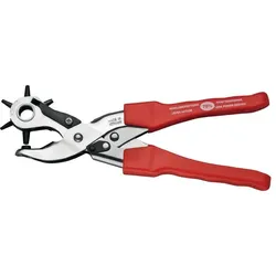 HP Autozubehör, Zange, Revolverlochzange Gesamtlänge 250 mm hebelübersetzt 2 / 2,5 / 3 / 3,5 / 4 / 4,5 mm Kunststoff (250 mm)