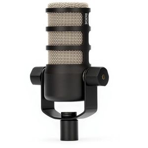 RODE PodMic Mikrofon, schwarz, dynamisches Podcast-Mikrofon, Nierencharakteristik