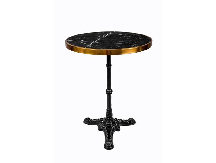 Bistrotisch, Marmor/Gußeisen, Ø 57 cm, Höhe 71 cm, Multifunktional, SIT Möbel
