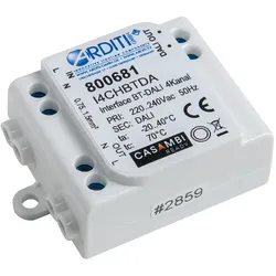 Bluetooth Schnittstelle CASAMBI IBTDA, Einbau, 230V, CASAMBI / Ausgang DALI, DALI 1-Kanal ARD-800687