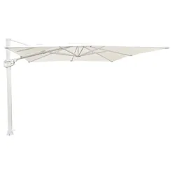 LIRO Ampelschirm Amrum Schirm 300 x cm Polyacryl Weiß