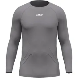 JAKO, Unisex, Sportshirt, Longsleeve Lightweight (M), Grau
