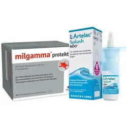 Milgamma Protekt + Artelac Splash MDO 1 Set