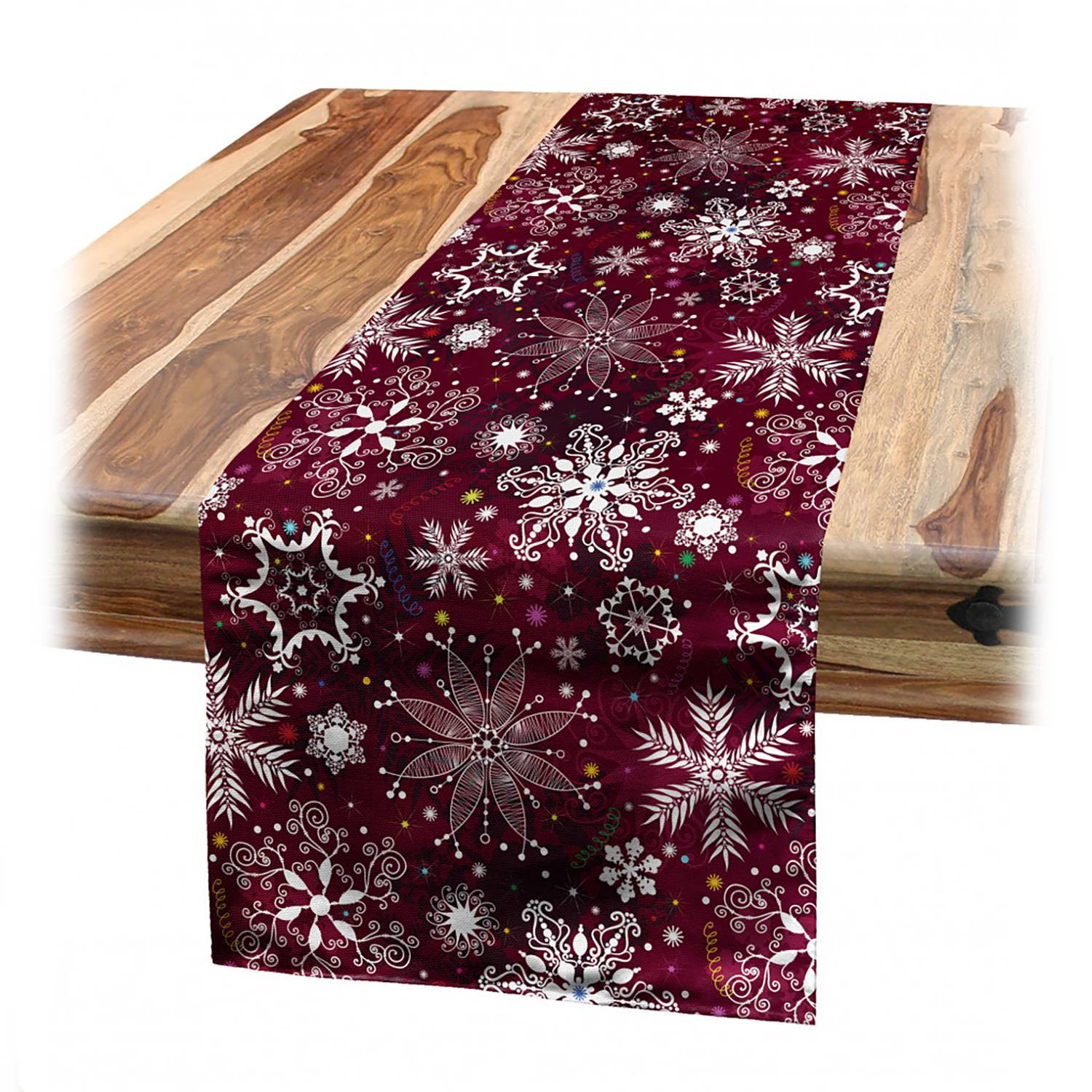 home24 Tafelloper Kerst II Meerdere Kleuren B: 40 cm, L: 225 cm