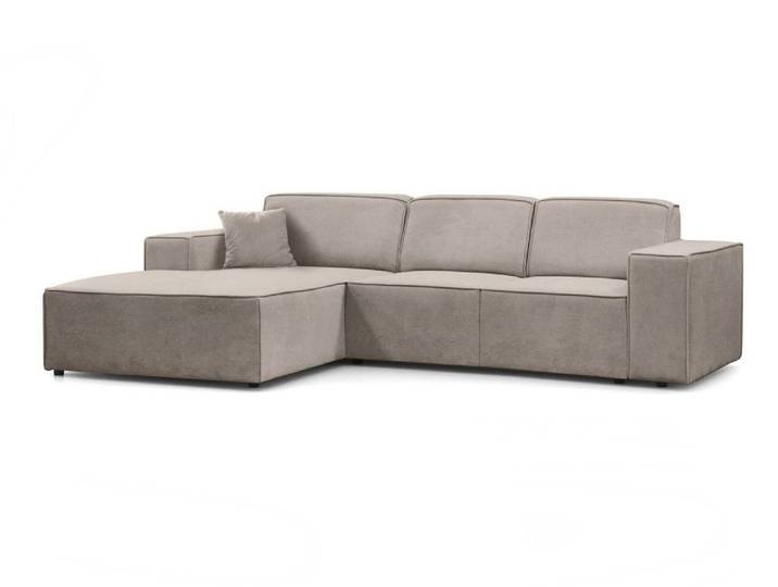 Beautysofa Ecksofa PEDRO L ohne Schlaffunktion, modernes Design & maximaler Komfort, Viele Farben zur Auswahl