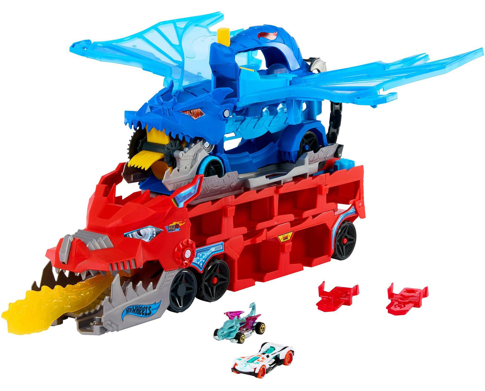Hot Wheels Dragons 2 in 1 Transporter Hot Wheels City JBM72