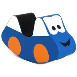 Iglu Rocker Car Kinderschaukel/Wippe aus Schaumstoff im Auto Design in Blau für Kinder
