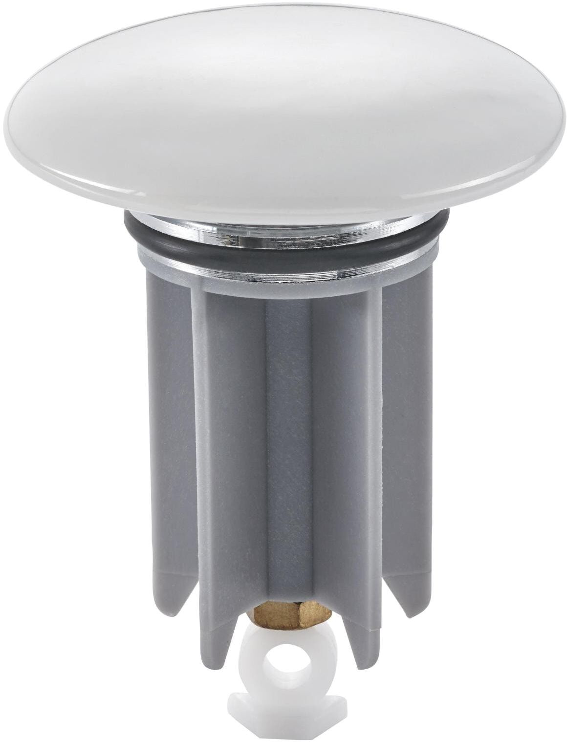 Waschbeckenstöpsel DIAQUA "67 mm Universal Waschtisch-Stopfen", weiss (weiß), Keramik, Kunststoff, Stöpsel, Waschbeckenstöpsel weiß Einheitsgröße