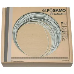 Pösamo, Zubehör Kette + Seil, Drahtseilbox 6x7 galZn 5,0mmx200m