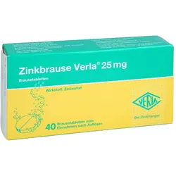 Zinkbrause Verla 25 mg