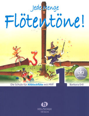 Holzschuh Verlag Jede Menge Flötentöne 1 Alt DL