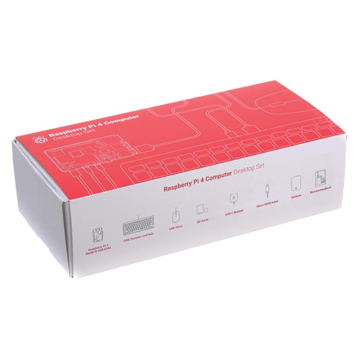 Raspberry Pi Official Kit Desktop without PI4 Spanish version (DESKTOP-ES)