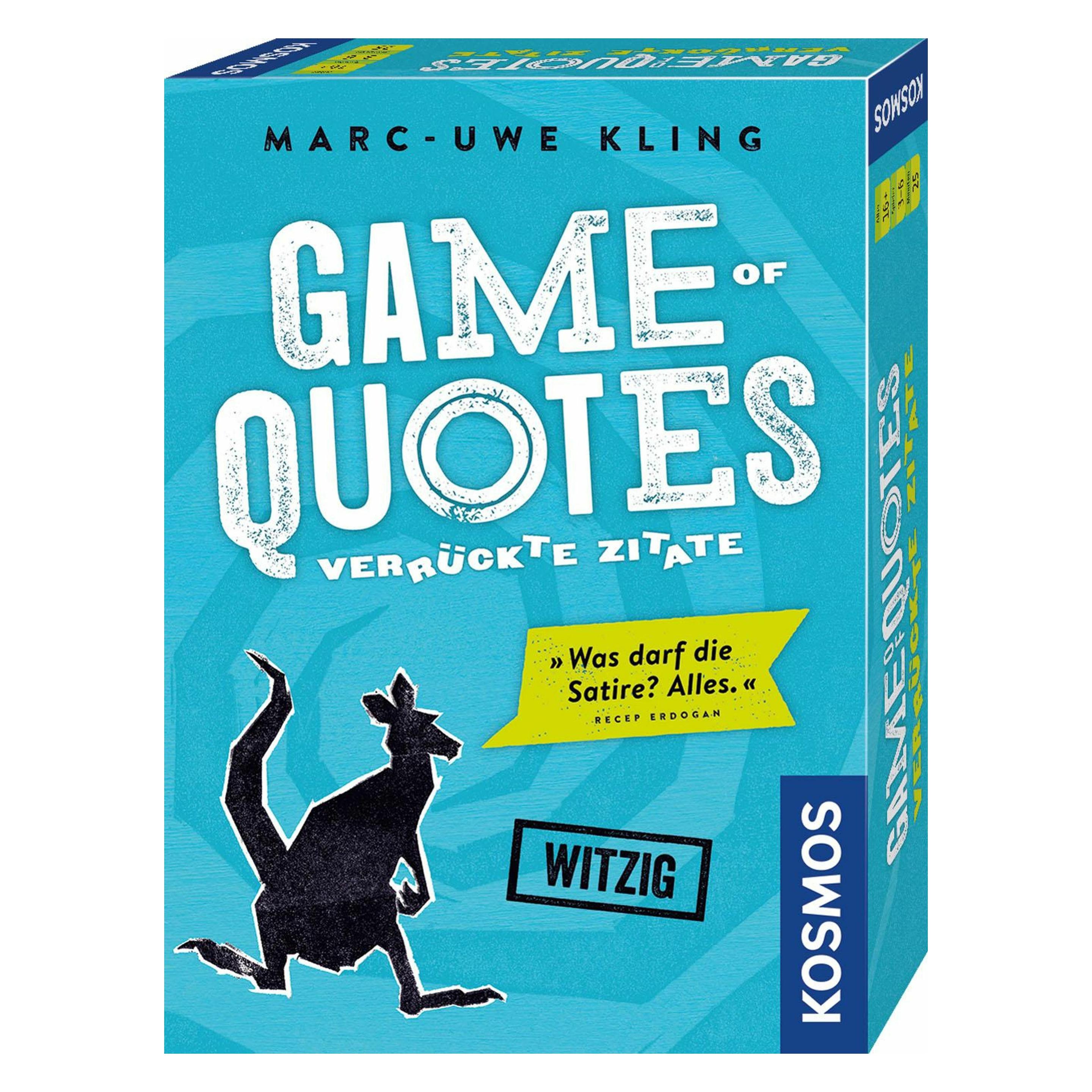 Kosmos Game-Quotes (Deutsch, 3 - 6 Spieler) (692926)