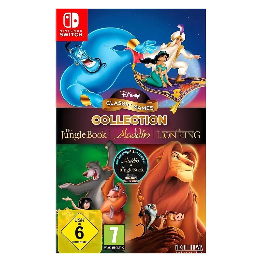 Nighthawk Interactive Disney Classic Games Collection: Dschungelbuch, Aladdin & König der Löwen (Switch, DE) (620704)