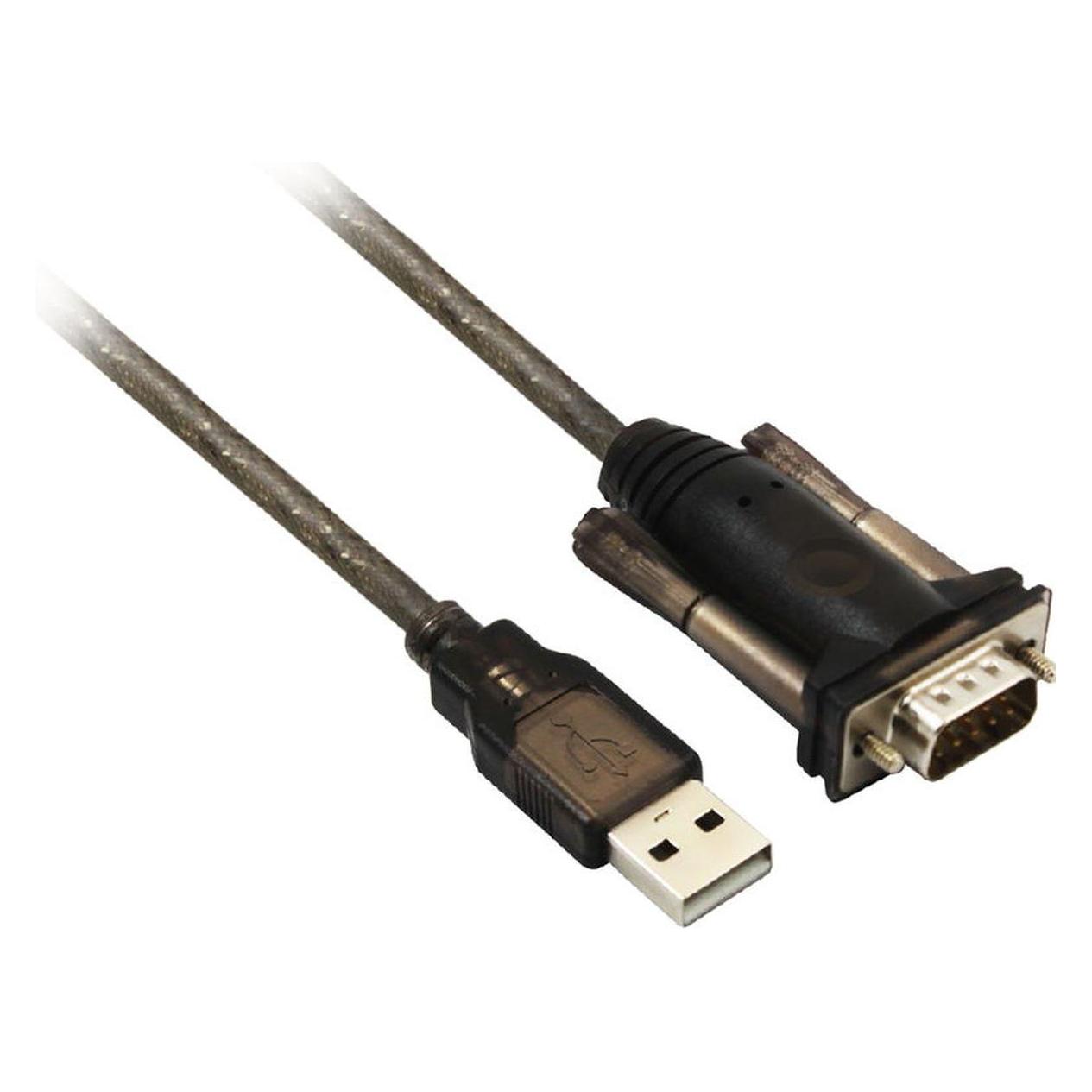 ACT AC6000 Serien-Kabel Schwarz 1,5 m USB Typ-A DB-9 (1.50 m) (AC6000)