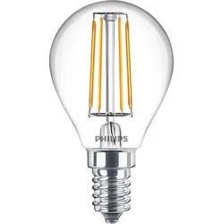 PHILIPS LED Classic E14 4W (40W) 470lm 2700K klar Drop DUO