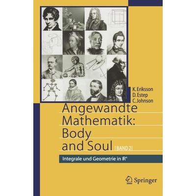 Angewandte Mathematik: Body and Soul, Taschenbuch von Kenneth Eriksson,Donald Estep,Claes Johnson, Springer Berlin, 978-3-642-31948-8