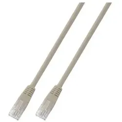 EFB Elektronik 10m Cat6 Patch Netzwerkkabel Grau U/UTP (UTP)
