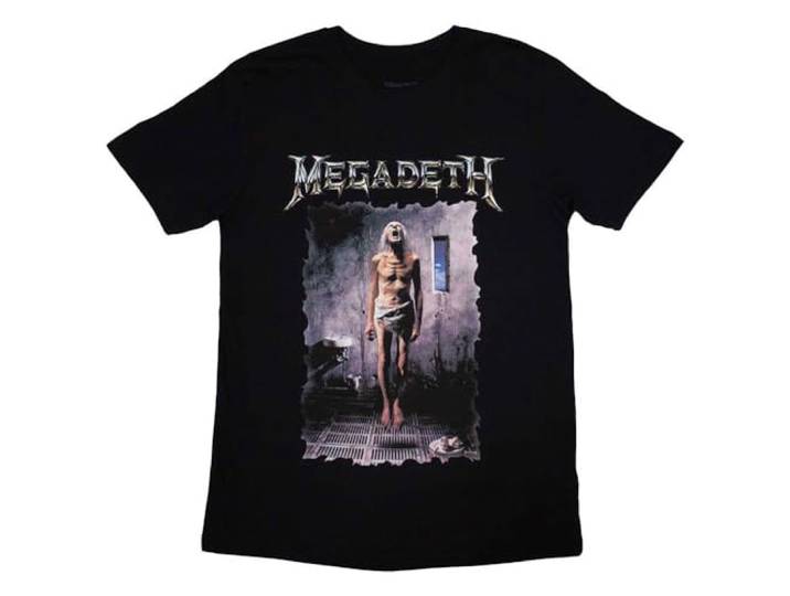 Megadeth Countdown To Extinction Tracks T Shirt S