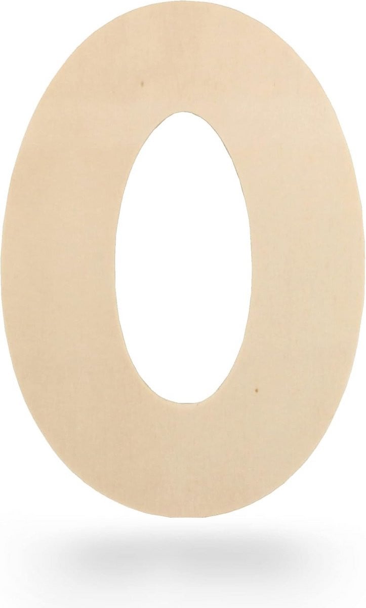 Houten Cijfers voor Verjaardag en Wanddecoratie - DIY Decoratie
