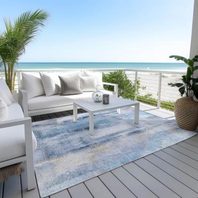 Addison Rugs Machine Washable Indoor/ Outdoor Modern Imprints Chantille Rug