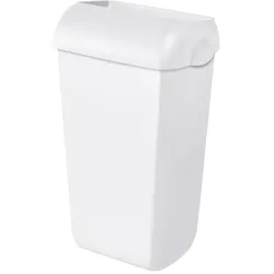 Abfalleimer weiß 23 Liter Kunststoff
