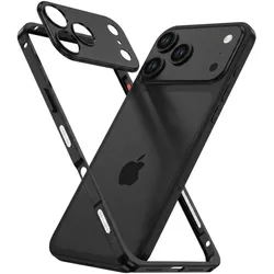 Avizar Design Hülle mit Kamera für iPhone 18 Pro Max (Apple iPhone 18 Pro Max), Smartphone Hülle, Schwarz