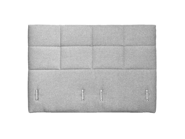 Tête de lit 180 cm en tissu capitonné gris clair pour lit 180 – AISHA Meubletmoi