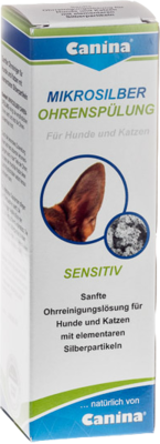 Canina pharma GmbH MIKROSILBER Ohrenspülung vet. 100 ml 11714530